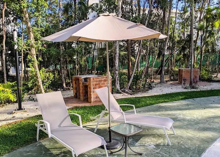 2-bedroom By The Jungle W/ Swimming Pool Apartment Puerto Morelos